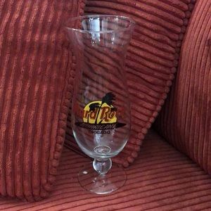 Hard Rock Cafe Hurricane glass Chicago